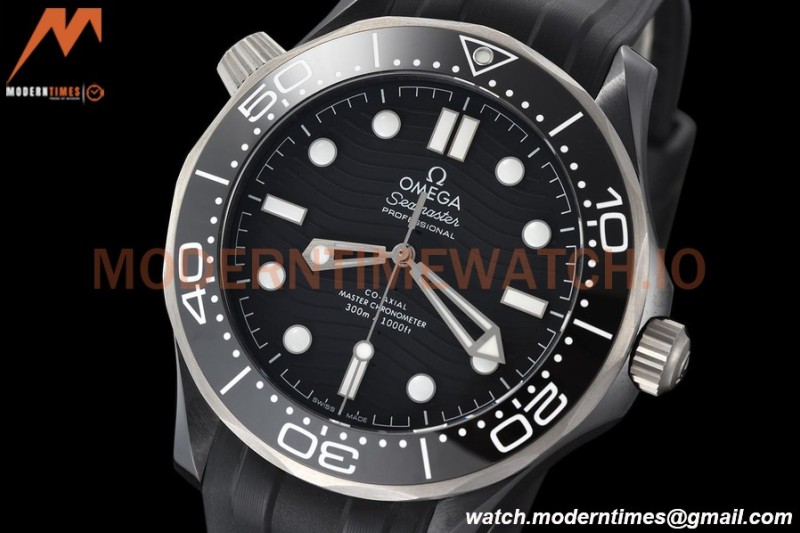 Omega - Seamaster Diver 300m 43.5mm SS/RU Blk/Cer Black VSF A8806