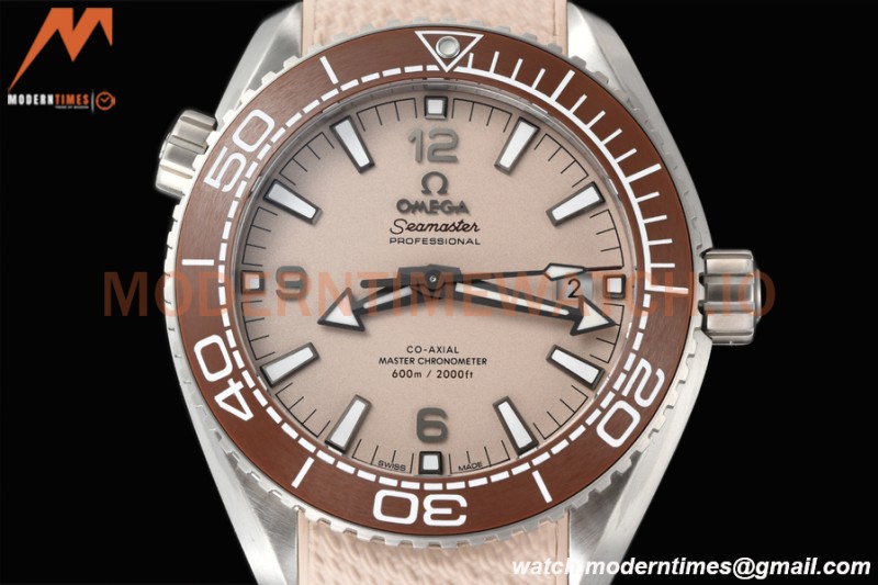 Omega - Seamaster Planet Ocean 600m 43.5mm SS/RU Brz/Cer Beige VSF A8900