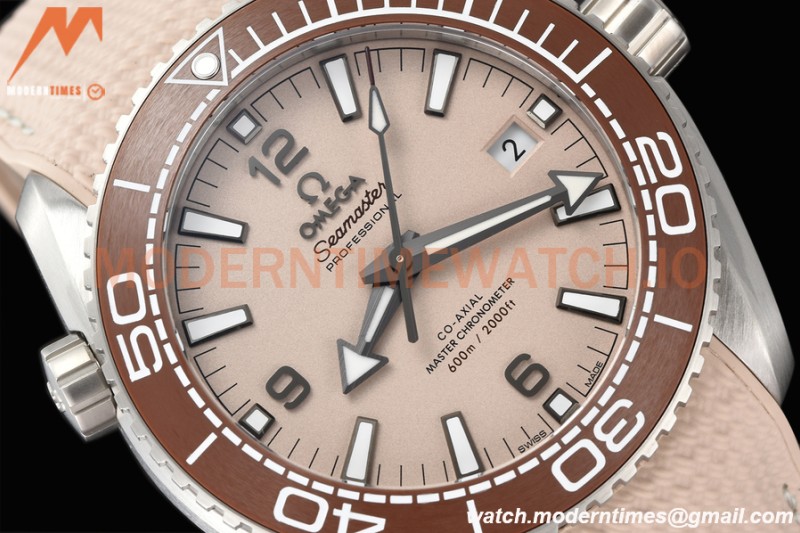 Omega - Seamaster Planet Ocean 600m 43.5mm SS/RU Brz/Cer Beige VSF A8900