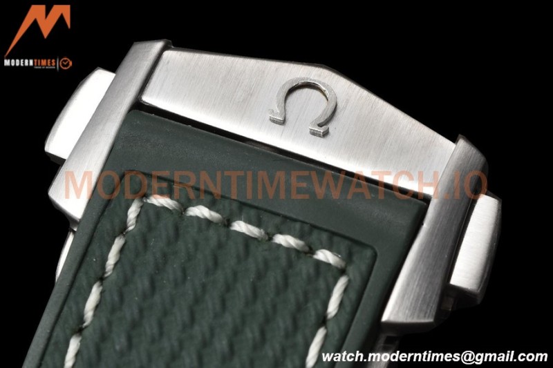 Omega - Seamaster Planet Ocean 600m 43.5mm SS/RU Grn/Cer Silver VSF A8900