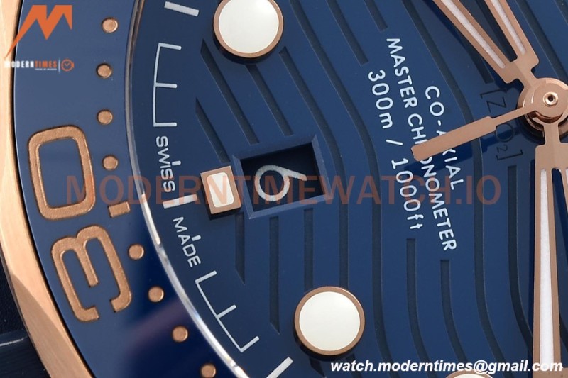 Omega - Seamaster Diver 300m 42mm RG/RU Blue VSF A8801
