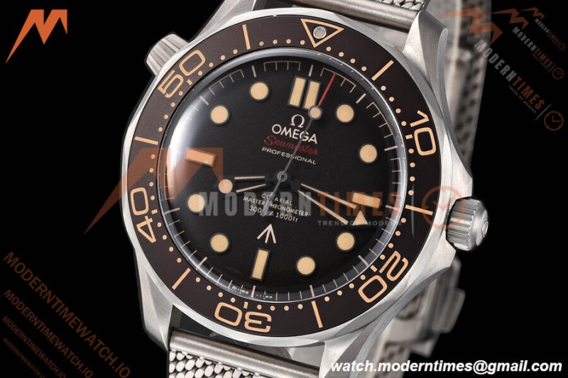 Omega - Seamaster 300M 42mm James Bond 007 No Time To Die TI/TI VSF V6 A8806