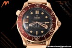 Omega - Seamaster Diver 300m 42mm Ceramic Bronze Gold Black Dial VSF A8806