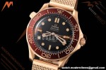 Omega - Seamaster Diver 300m 42mm Ceramic Bronze Gold Black Dial VSF A8806