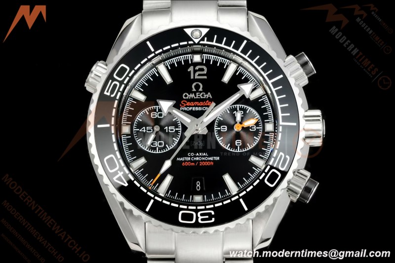 Omega - Seamaster Planet Ocean 600m Chrono 45.5mm SS/SS CER/BLK TVSF A9900