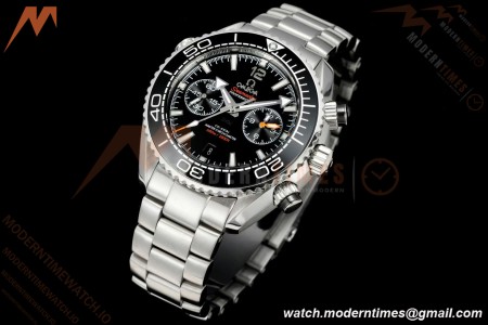 Omega - Seamaster Planet Ocean 600m Chrono 45.5mm SS/SS CER/BLK TVSF A9900