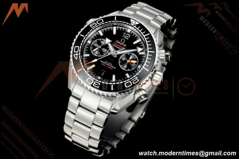 Omega - Seamaster Planet Ocean 600m Chrono 45.5mm SS/SS CER/BLK TVSF A9900