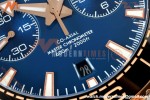 Omega - Seamaster Planet Ocean 600m Chrono 45.5mm RG/SS Blue Dial VRF A9900
