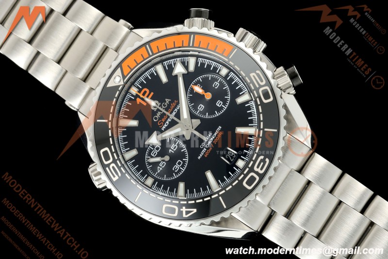 Omega - Seamaster Planet Ocean 600m Chrono 45.5mm SS/SS CER/ORN/BLK VRF A9900