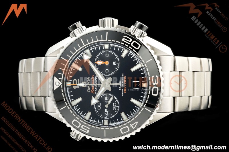 Omega - Seamaster Planet Ocean 600m Chrono 45.5mm SS/SS CER/BLK VRF A9900 | 오메가 - 시마스터 플래닛 오션 600m 크로노 45.5mm SS/SS CER/BLK VRF A9900