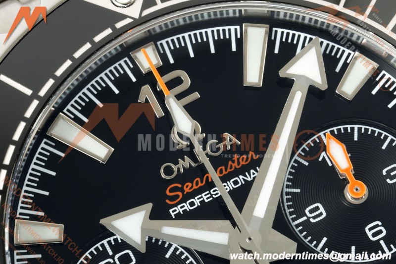 Omega - Seamaster Planet Ocean 600m Chrono 45.5mm SS/SS CER/BLK VRF A9900 | 오메가 - 시마스터 플래닛 오션 600m 크로노 45.5mm SS/SS CER/BLK VRF A9900