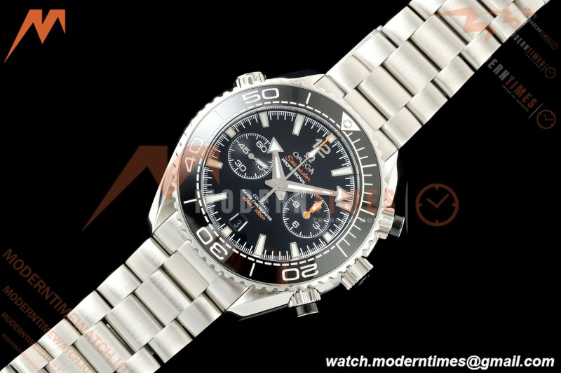 Omega - Seamaster Planet Ocean 600m Chrono 45.5mm SS/SS CER/BLK VRF A9900 | 오메가 - 시마스터 플래닛 오션 600m 크로노 45.5mm SS/SS CER/BLK VRF A9900