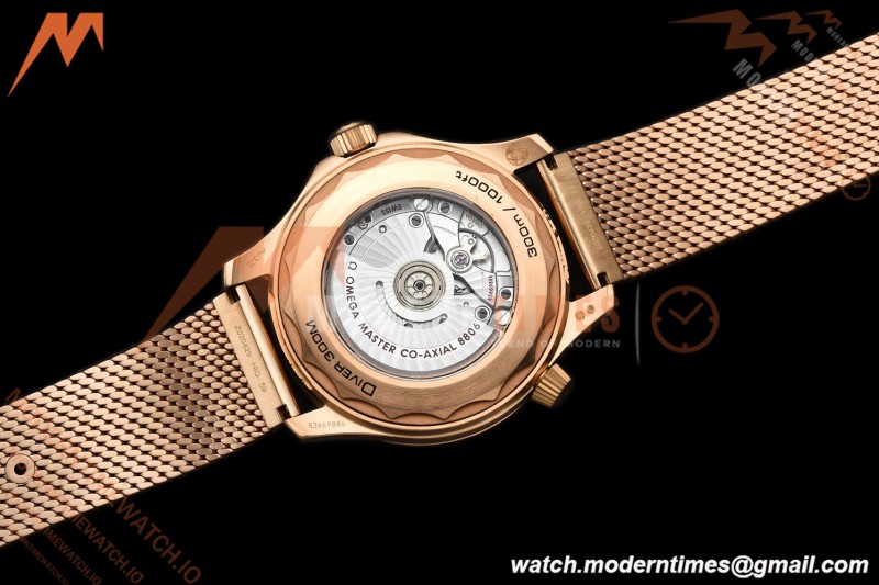 Omega - Seamaster Diver 300m 42mm Ceramic Bronze Gold Black Dial VSF V4 A8806 | 오메가 - 시마스터 다이버 300m 42mm 세라믹 브론즈 골드 블랙 다이얼 VSF V4 A8806