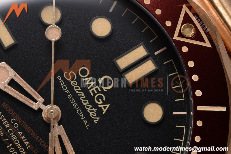 Omega - Seamaster Diver 300m 42mm Ceramic Bronze Gold Black Dial VSF V4 A8806 | 오메가 - 시마스터 다이버 300m 42mm 세라믹 브론즈 골드 블랙 다이얼 VSF V4 A8806