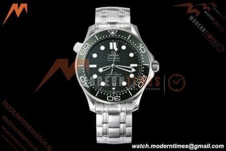 Omega - Seamaster Diver 300m 42mm Ceramic SS/SS Green Dial VSF V4 VS8800