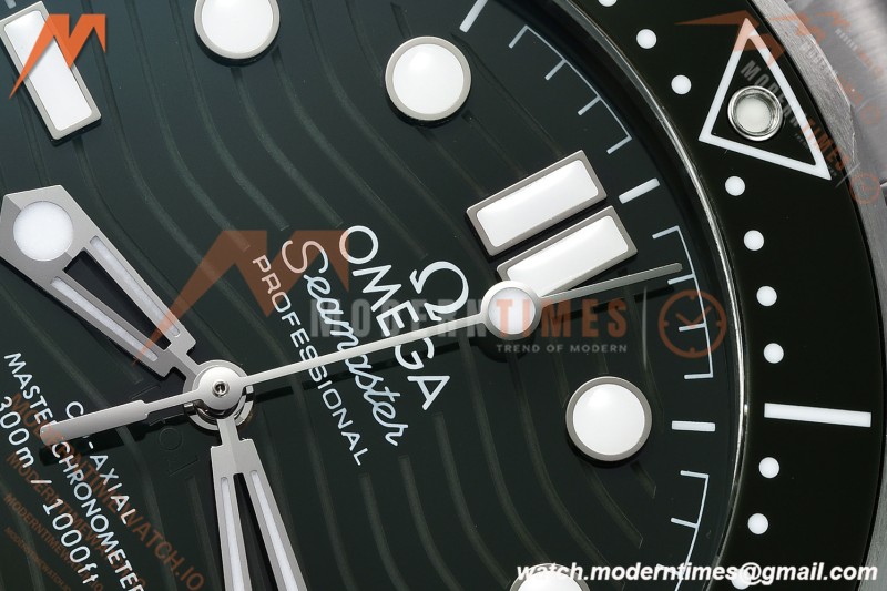 Omega - Seamaster Diver 300m 42mm Ceramic SS/SS Green Dial VSF V4 VS8800 | 오메가 - 시마스터 다이버 300m 42mm 세라믹 SS/SS 그린 다이얼 VSF V4 VS8800