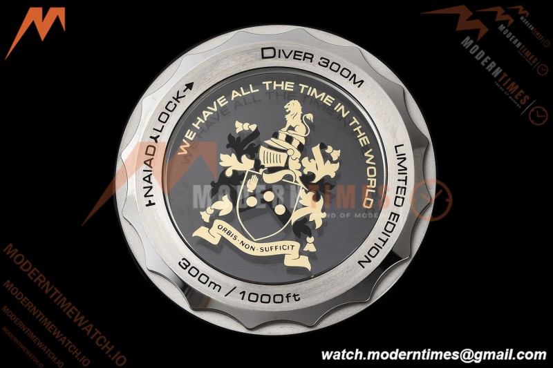 Omega - Seamaster Diver 300m 42mm James Bond Ceramic SS/SS Black Dial VSF V4 VS8800