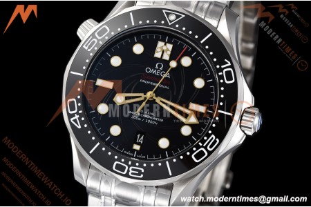 Omega - Seamaster Diver 300m 42mm James Bond Ceramic SS/SS Black Dial VSF V4 VS8800 | 오메가 - 시마스터 다이버 300m 42mm 제임스 본드 세라믹 SS/SS 블랙 다이얼 VSF V4 VS8800