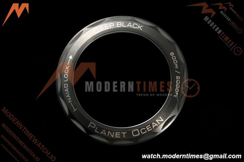 Omega - Seamaster Planet Ocean 600m 45.5mm GMT Worldtimer CER/NY Blk/Grn VSF SA8938