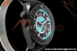 Omega - Seamaster Planet Ocean 600m 45.5mm GMT Worldtimer CER/NY Blk/Grn VSF SA8938