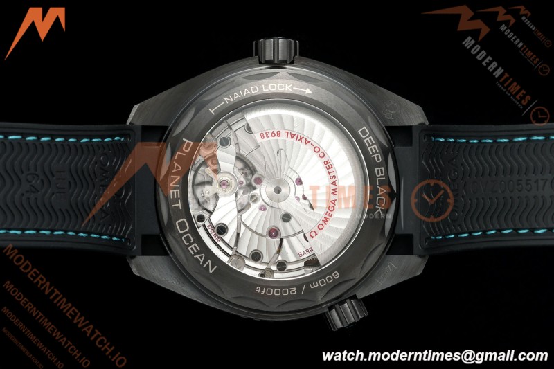 Omega - Seamaster Planet Ocean 600m 45.5mm GMT Worldtimer CER/NY Blk/Grn VSF SA8938