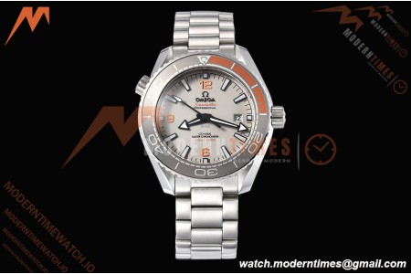 Omega - Seamaster Planet Ocean 600m 43.5mm SS/SS GRY/ORN/CER Grey Dial GDF MY8215