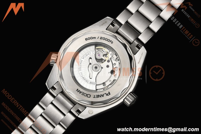 Omega - Seamaster Planet Ocean 600m 43.5mm SS/SS GRY/ORN/CER Grey Dial GDF MY8215