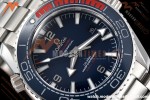 Omega - Seamaster Planet Ocean 600m 43.5mm SS/SS BLU/ORN/CER Blue Dial GDF MY8215