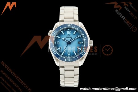 Omega - Seamaster Planet Ocean 600m 39.5mm SS/SS Ceramic Summer Blue Dial VSF V4 A8800