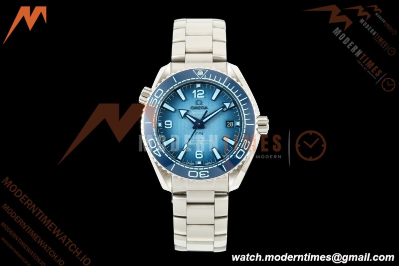Omega - Seamaster Planet Ocean 600m 39.5mm SS/SS Ceramic Summer Blue Dial VSF V4 A8800 | 오메가 - 시마스터 플래닛 오션 600m 39.5mm SS/SS 세라믹 서머 블루 다이얼 VSF V4 A8800