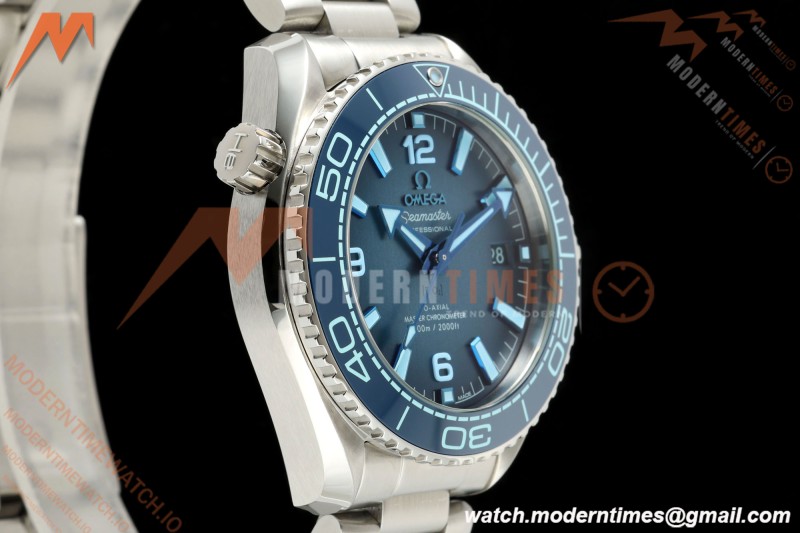 Omega - Seamaster Planet Ocean 600m 39.5mm SS/SS Ceramic Summer Blue Dial VSF V4 A8800 | 오메가 - 시마스터 플래닛 오션 600m 39.5mm SS/SS 세라믹 서머 블루 다이얼 VSF V4 A8800