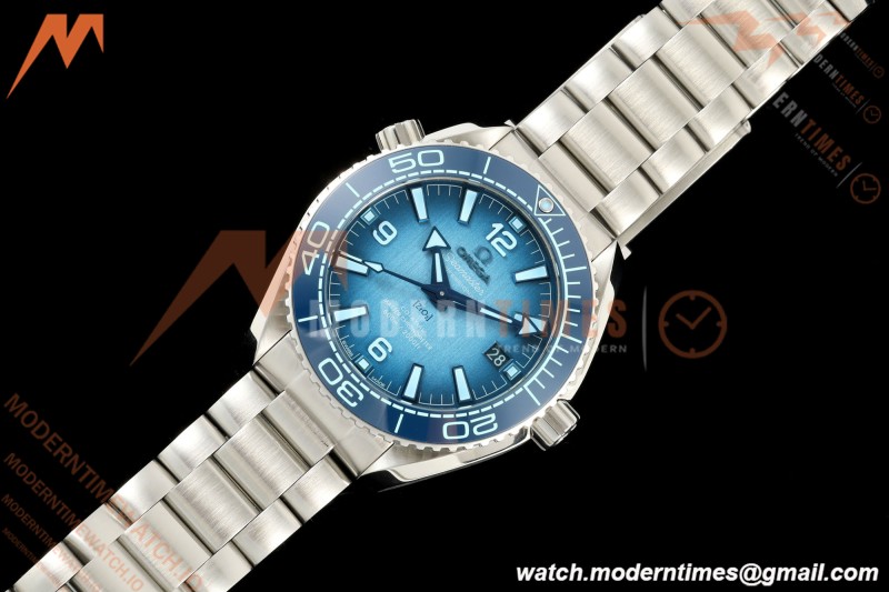 Omega - Seamaster Planet Ocean 600m 39.5mm SS/SS Ceramic Summer Blue Dial VSF V4 A8800 | 오메가 - 시마스터 플래닛 오션 600m 39.5mm SS/SS 세라믹 서머 블루 다이얼 VSF V4 A8800