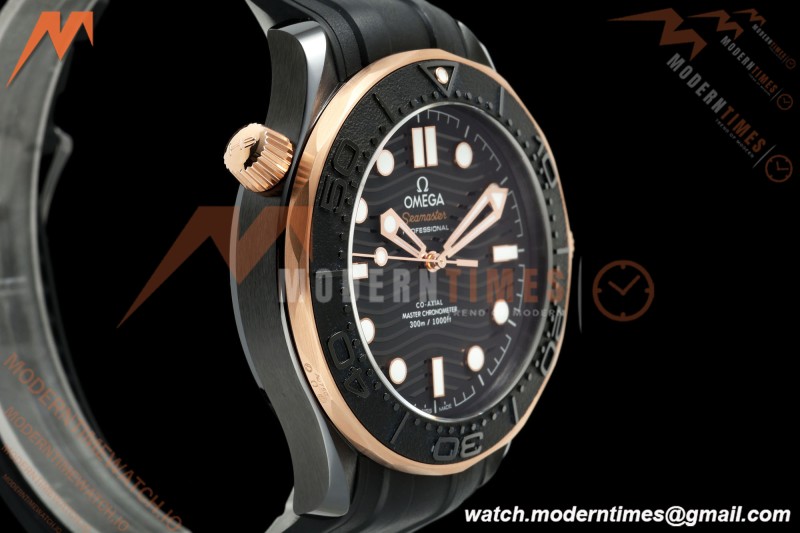 Omega - Seamaster Diver 300m Diver 43.5mm CER/RG/RU Black ORF A8806