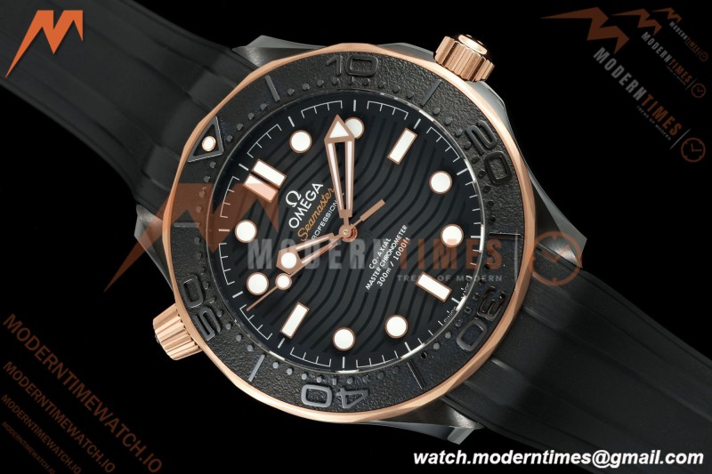 Omega - Seamaster Diver 300m Diver 43.5mm CER/RG/RU Black ORF A8806