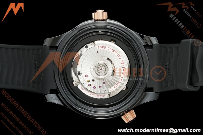 Omega - Seamaster Diver 300m Diver 43.5mm CER/RG/RU Black ORF A8806