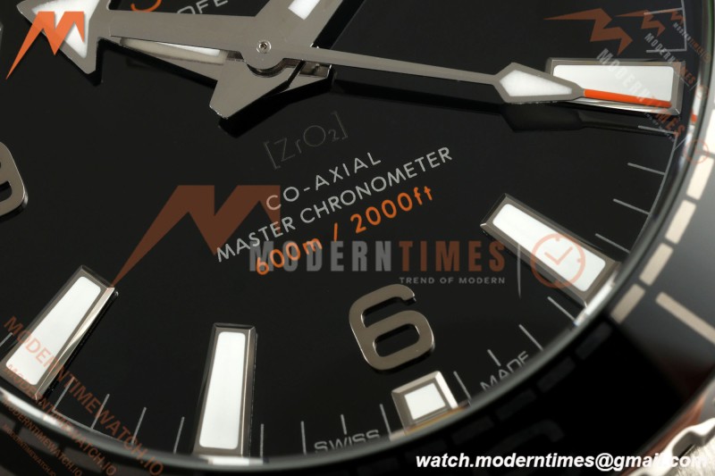 Omega - Seamaster Planet Ocean 600m 39.5mm SS/SS Ceramic Black Dial VSF V4 A8800