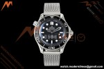 Omega - Seamaster Diver 300M No Date 42mm SS/SS Mesh Bracelet Black ORF A8806