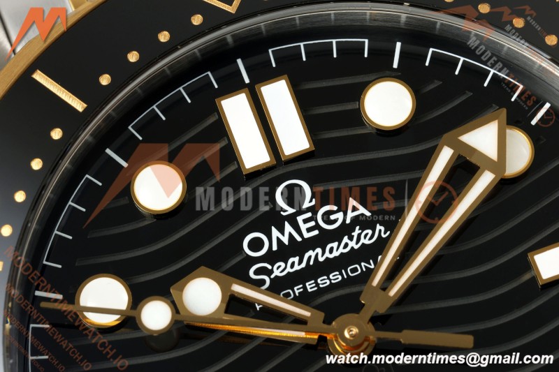 Omega - Seamaster Diver 300m 42mm SS/YG Black Ceramic Black Dial ORF OR8800