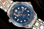 Omega - Seamaster Diver 300m 42mm SS/RG Blue Ceramic Blue Dial ORF OR8800