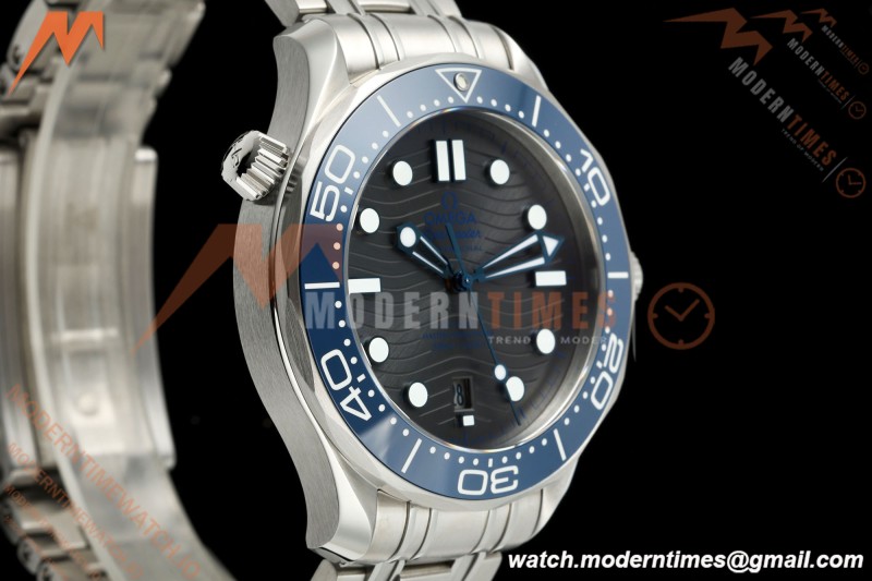 Omega - Seamaster Diver 300m 42mm SS Blue Ceramic Gray Dial ORF OR8800