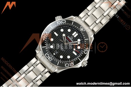 Omega - Seamaster Diver 300m 42mm SS Black Ceramic Black Dial ORF OR8800 | 오메가 - 씨마스터 다이버 300m 42mm 스틸 블랙 세라믹 베젤 블랙 다이얼 ORF 팩토리 OR8800 슈퍼
