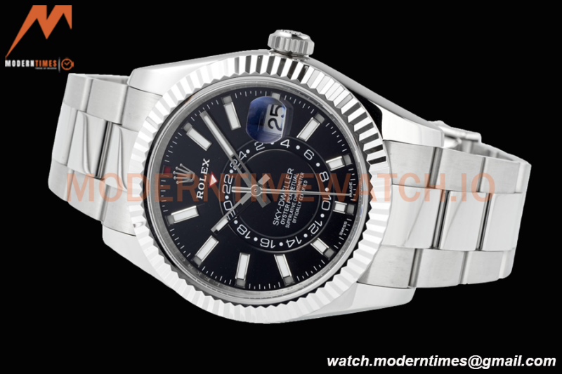 Rolex - Skydweller 42mm 326934 Oyster SS/SS Black ZF A2824