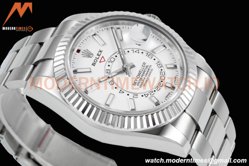 Rolex - Skydweller 42mm 326934 Oyster SS/SS White ZF A2824