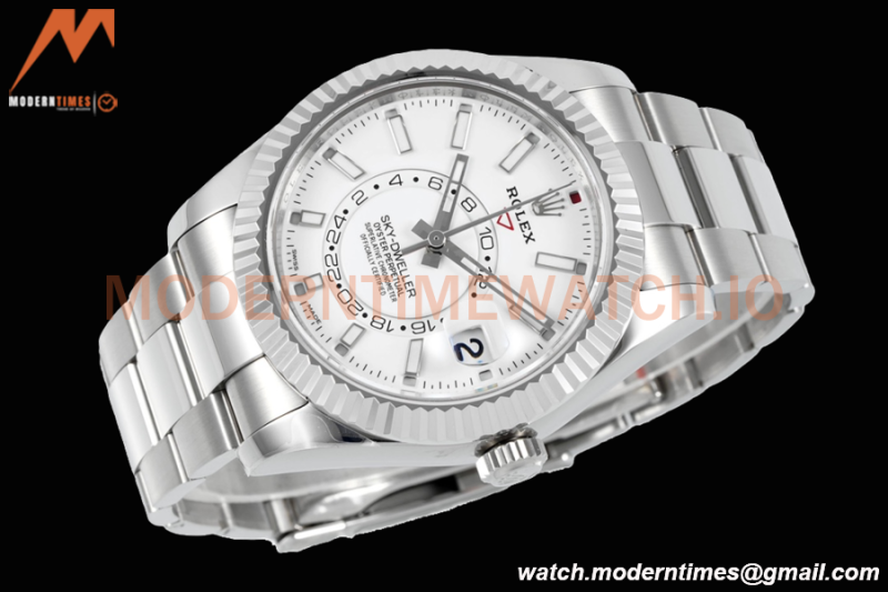 Rolex - Skydweller 42mm 326934 Oyster SS/SS White ZF A2824