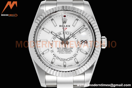 Rolex - Skydweller 42mm 326934 Oyster SS/SS White ZF A2824