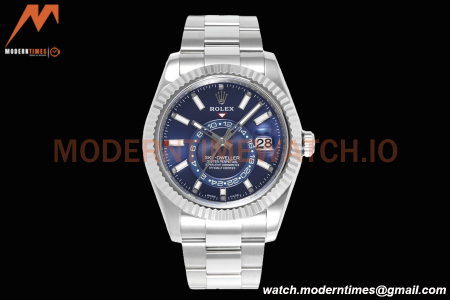 Rolex - Skydweller 42mm 326934 Oyster SS/SS Blue ZF A2824