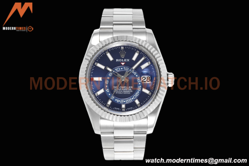 Rolex - Skydweller 42mm 326934 Oyster SS/SS Blue ZF A2824