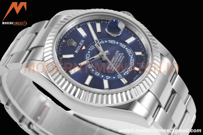 Rolex - Skydweller 42mm 326934 Oyster SS/SS Blue ZF A2824
