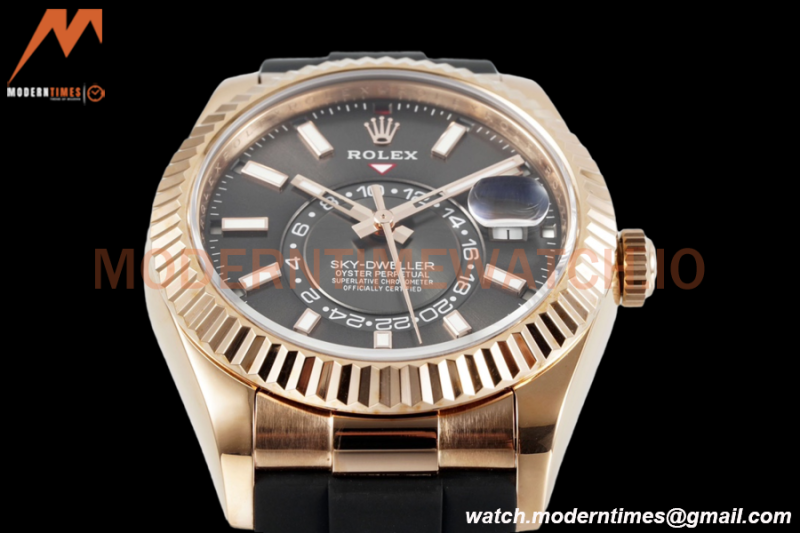 Rolex - Skydweller 42mm 336235 Gain Weight RG/RU Grey ZF V2 A2824