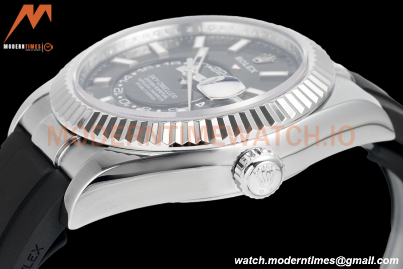 Rolex - Skydweller 42mm 336239 Gain Weight SS/RU Black ZF V2 A2824